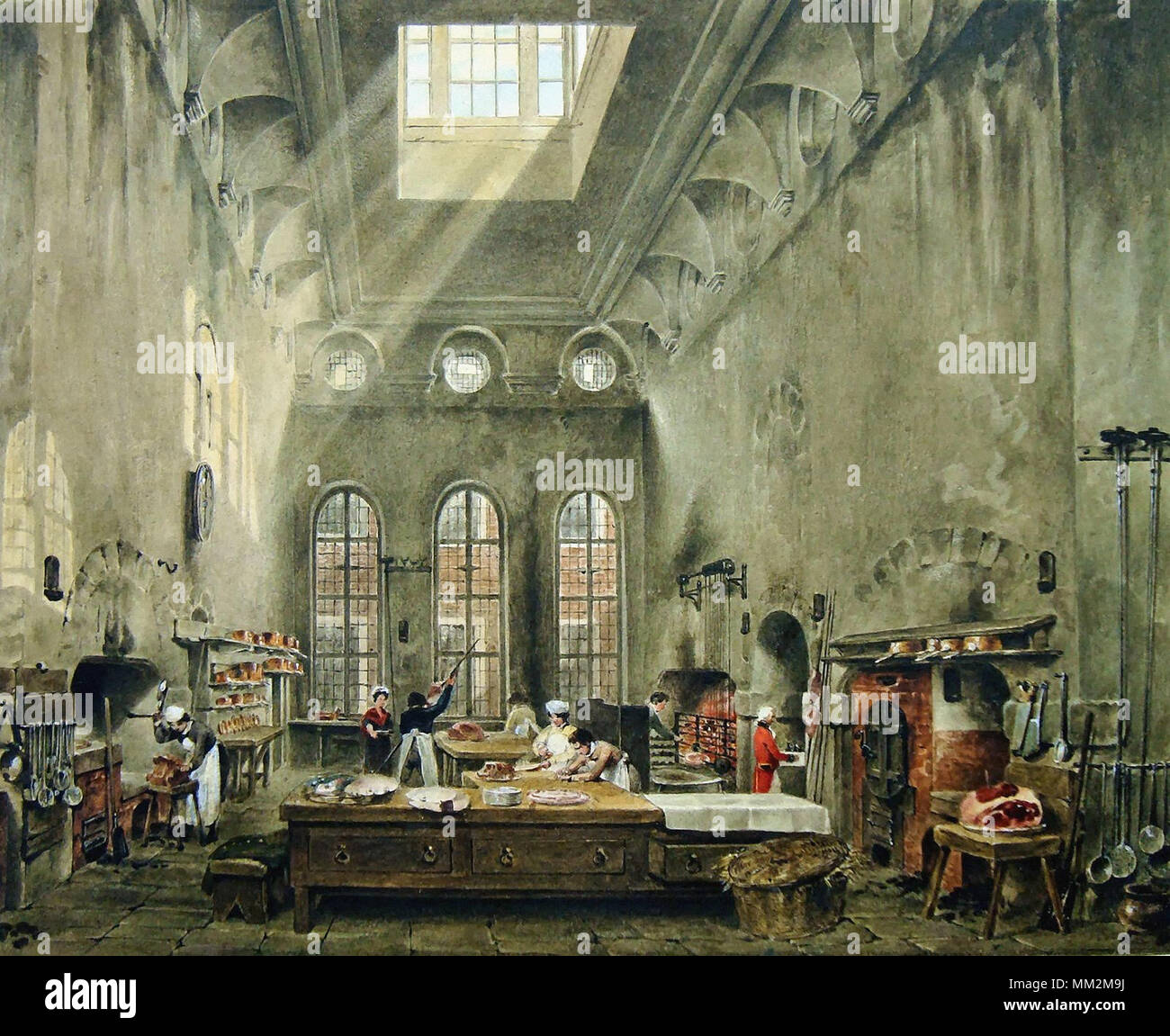 Stephanoff James St James Palace the Kitchen Stock Photo Alamy