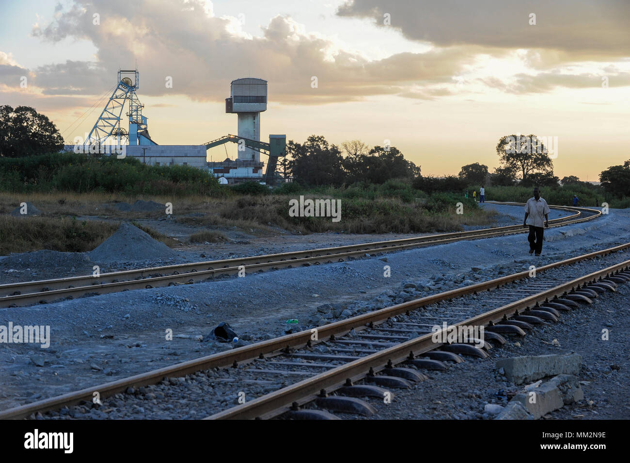 Zambia copperbelt town kitwe chambishi hires stock photography and