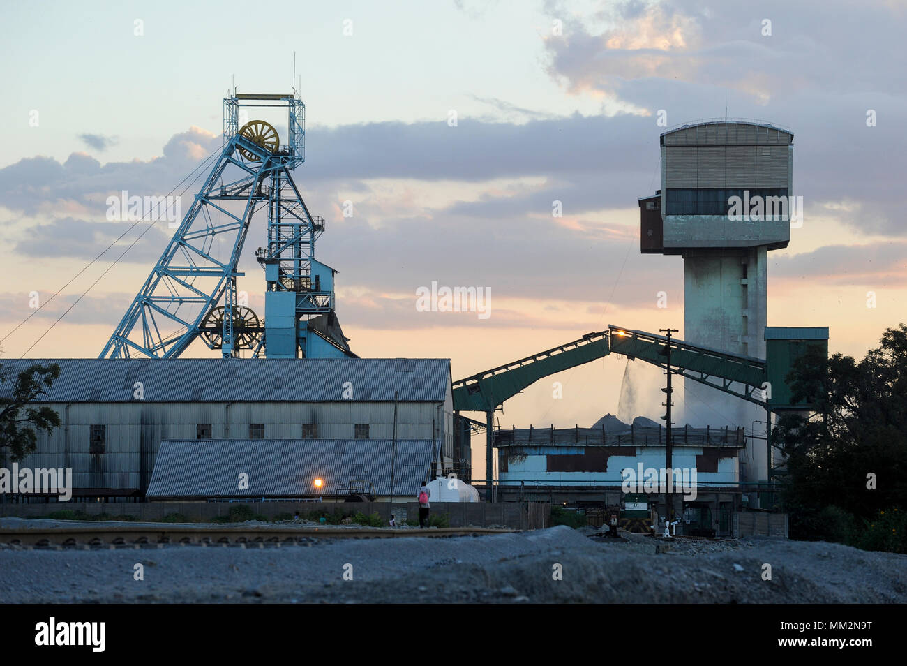 Zambia copperbelt town kitwe chambishi hires stock photography and
