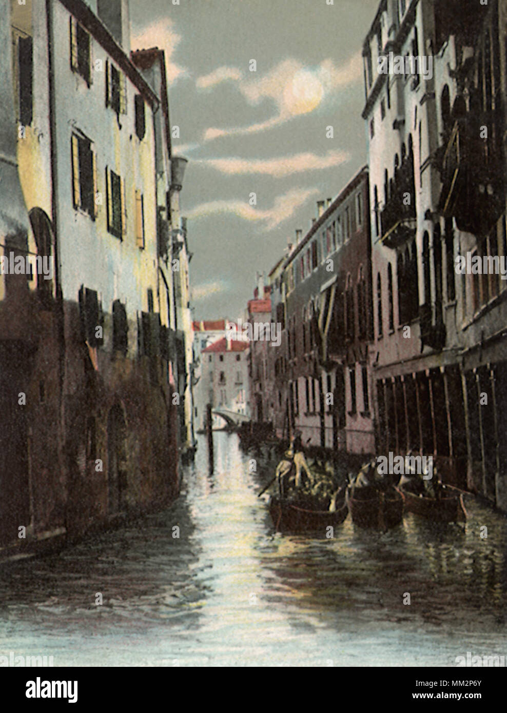 Venice the grand canal 1908 hi-res stock photography and images - Alamy