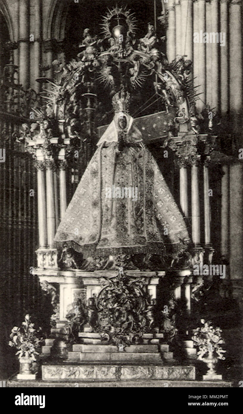 Our Lady of Sanctuary. Toledo. 1930 Stock Photo
