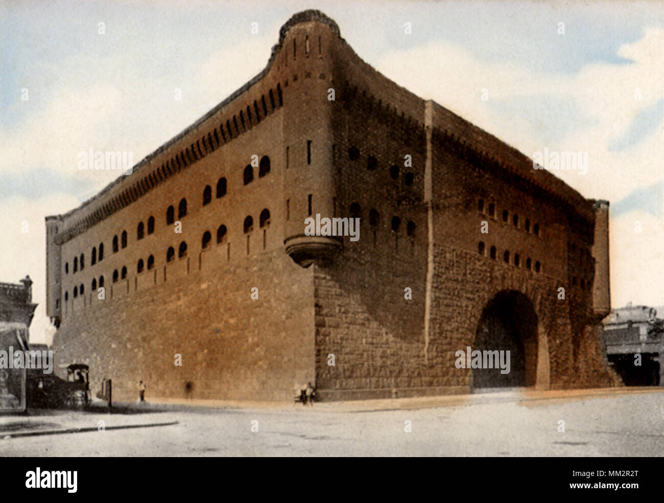 First Regiment Armory. Chicago. 1910 Stock Photo