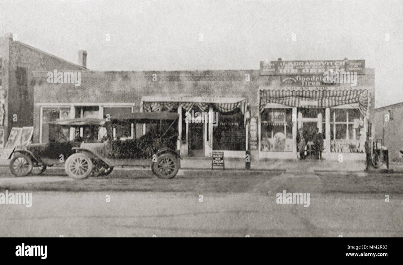 Post Office Block. Colchester. 1910 Stock Photo Alamy