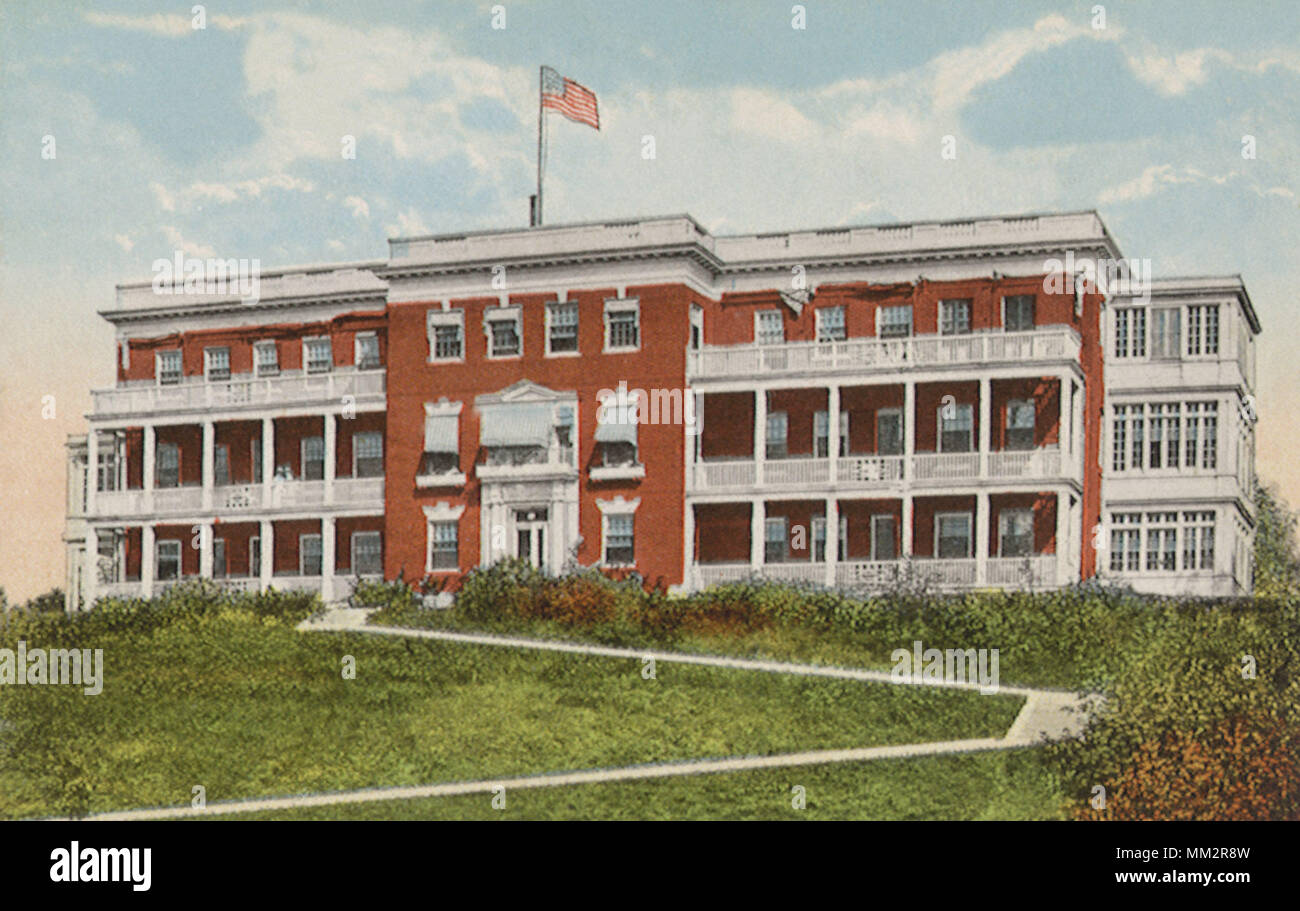 Danbury Hospital. Danbury. 1910 Stock Photo Alamy