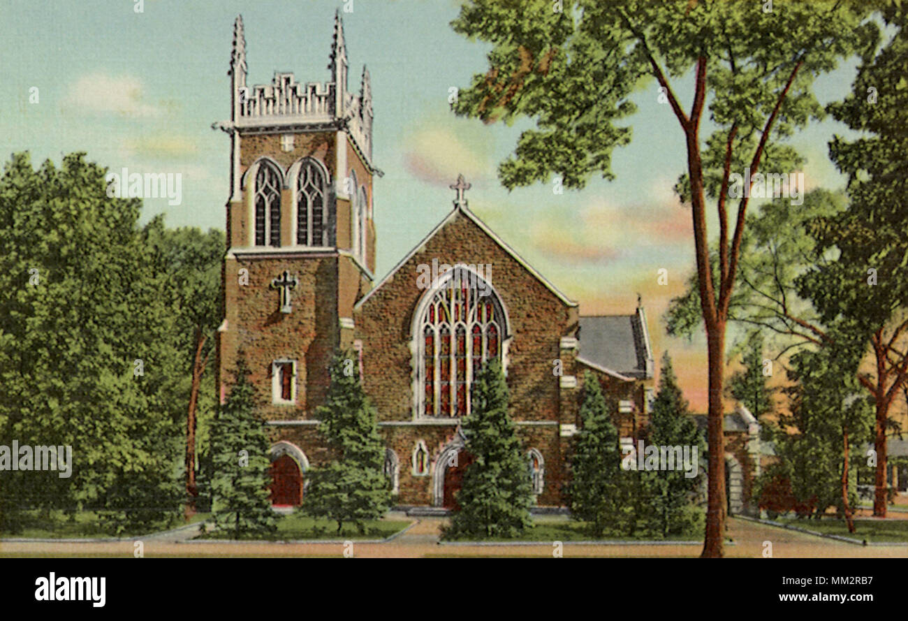 Christ Church. Greenwich. 1945 Stock Photo