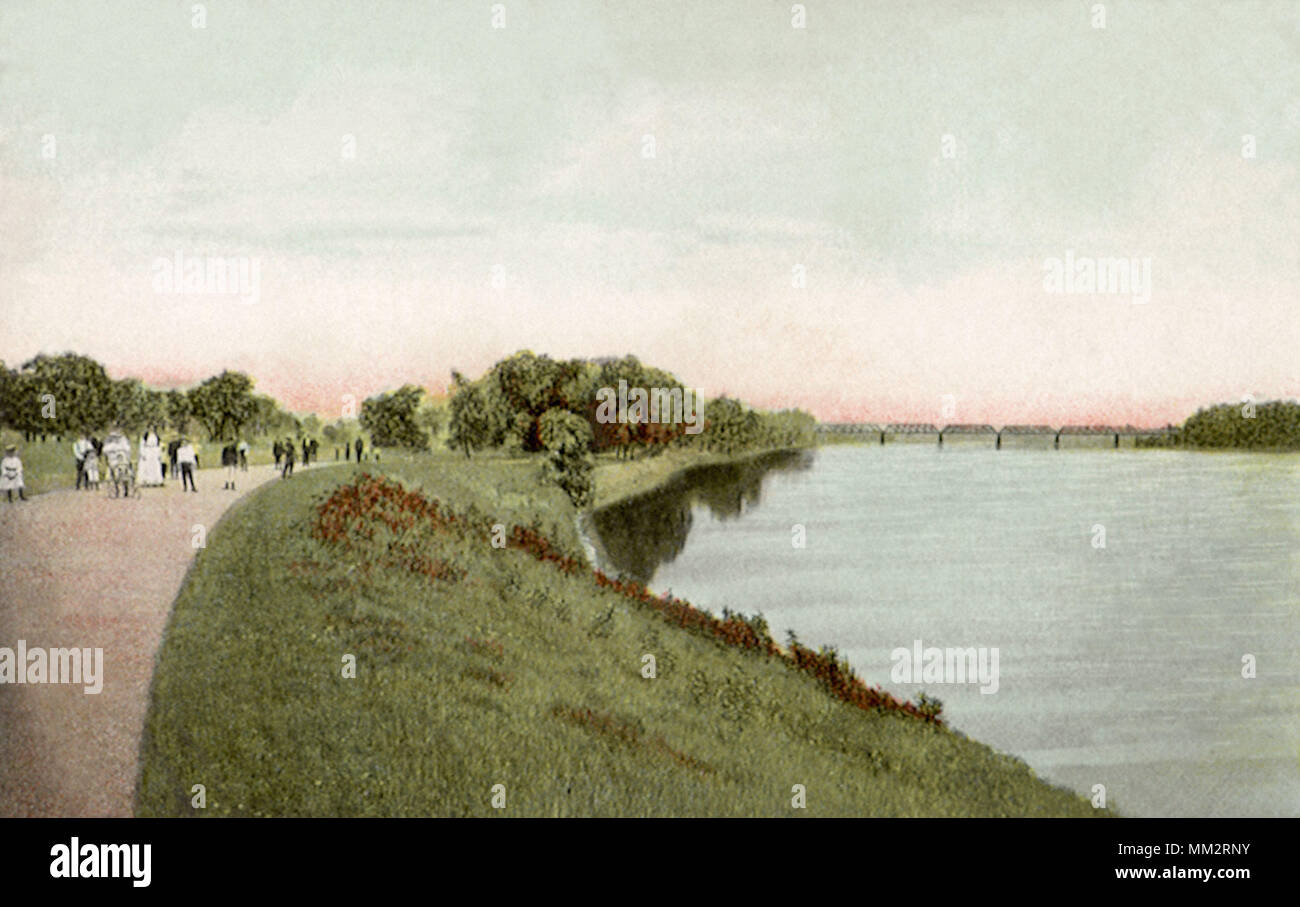 Riverside Park. Hartford. 1908 Stock Photo - Alamy