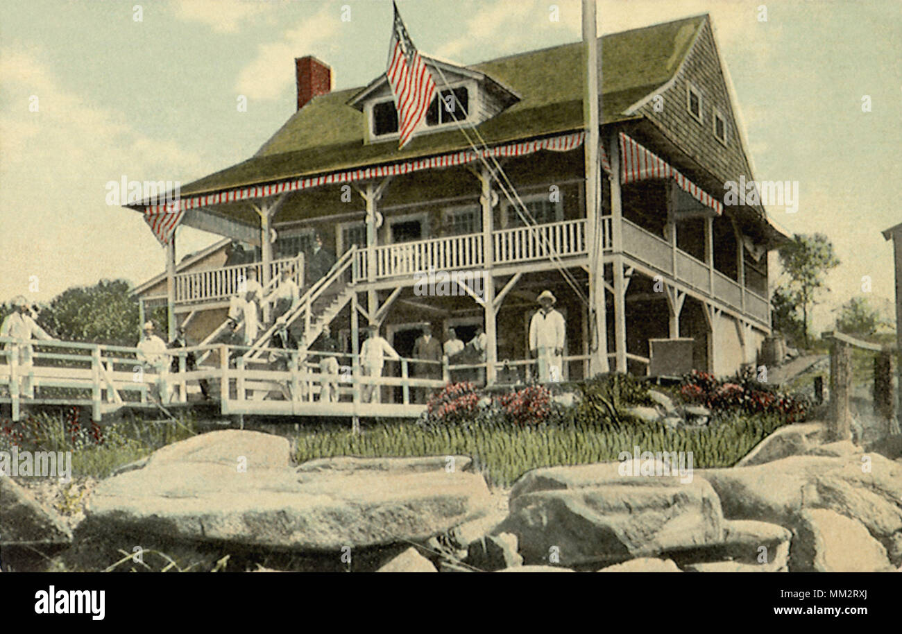 Yacht Club at Morris Cove. New Haven. 1913 Stock Photo Alamy