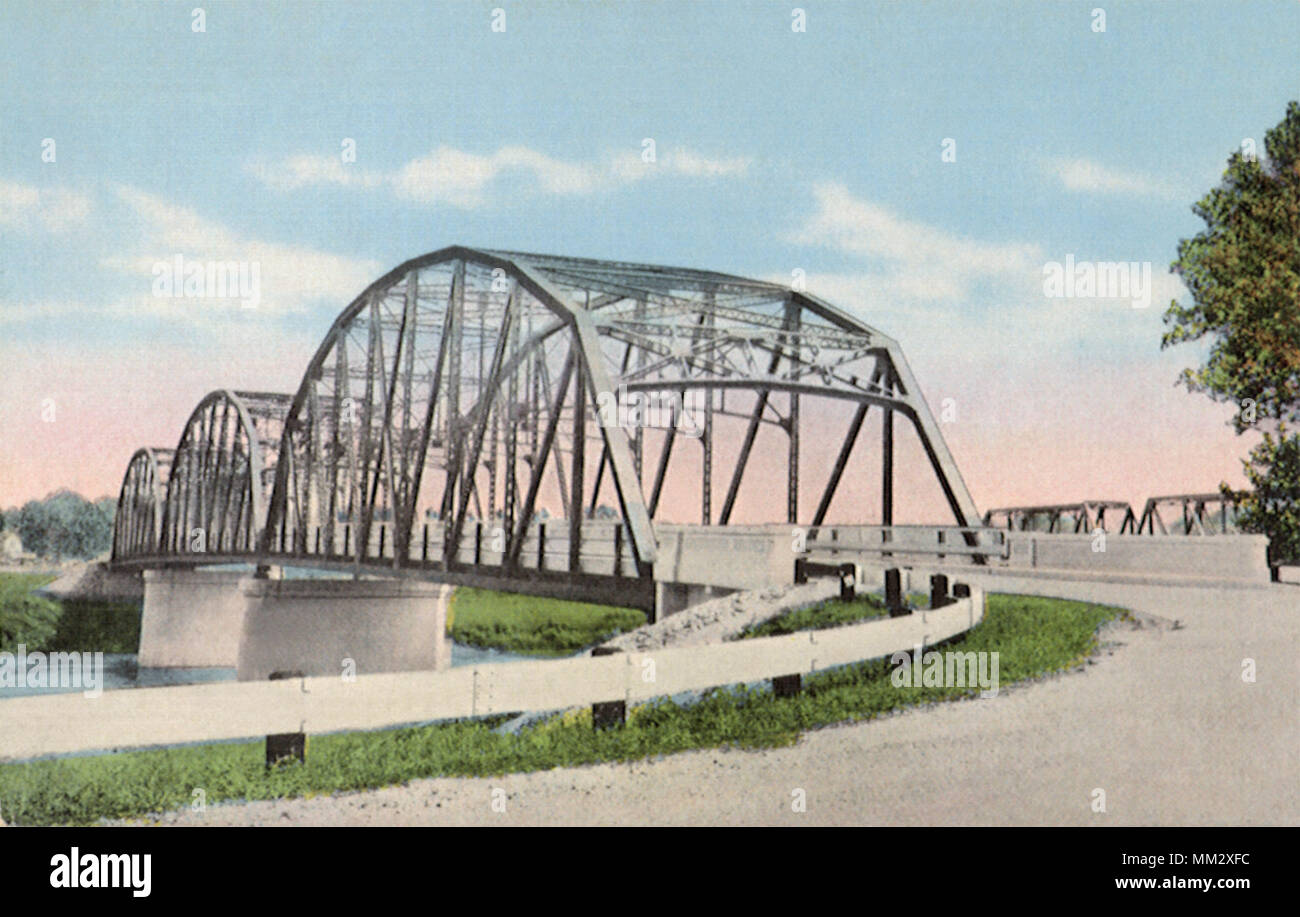 Highway 31 Bridge. Peru. 1950 Stock Photo