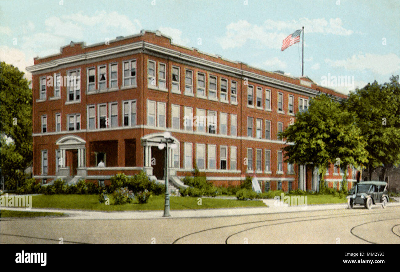Deaconess Hospital. Marshalltown. 1925 Stock Photo Alamy