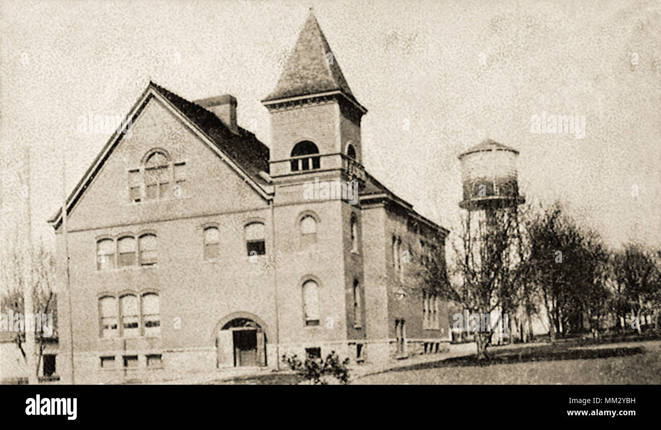 High School. Parkersburg. 1908 Stock Photo Alamy