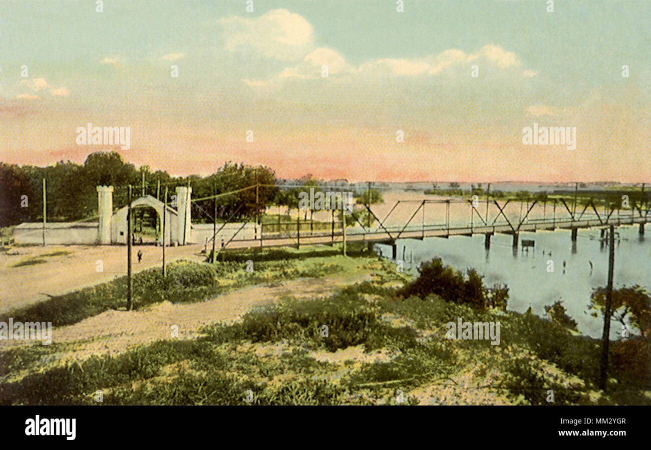 Riverside Park. Hutchinson. 1914 Stock Photo Alamy