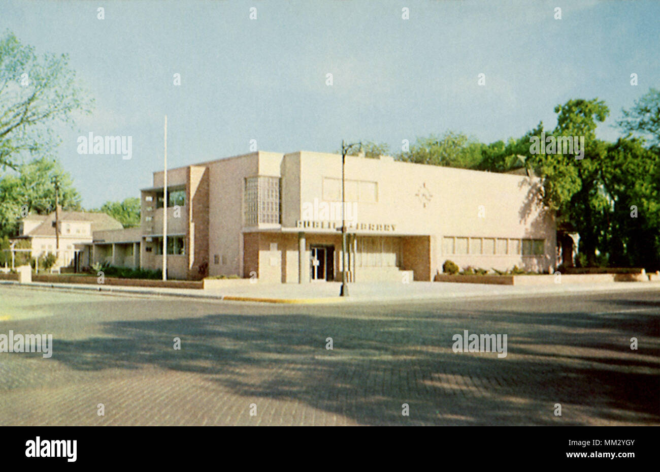 Public Library. Hutchinson. 1950 Stock Photo Alamy