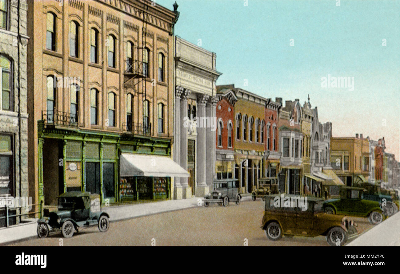Maysville Street. Mt. Sterling. 1934 Stock Photo Alamy