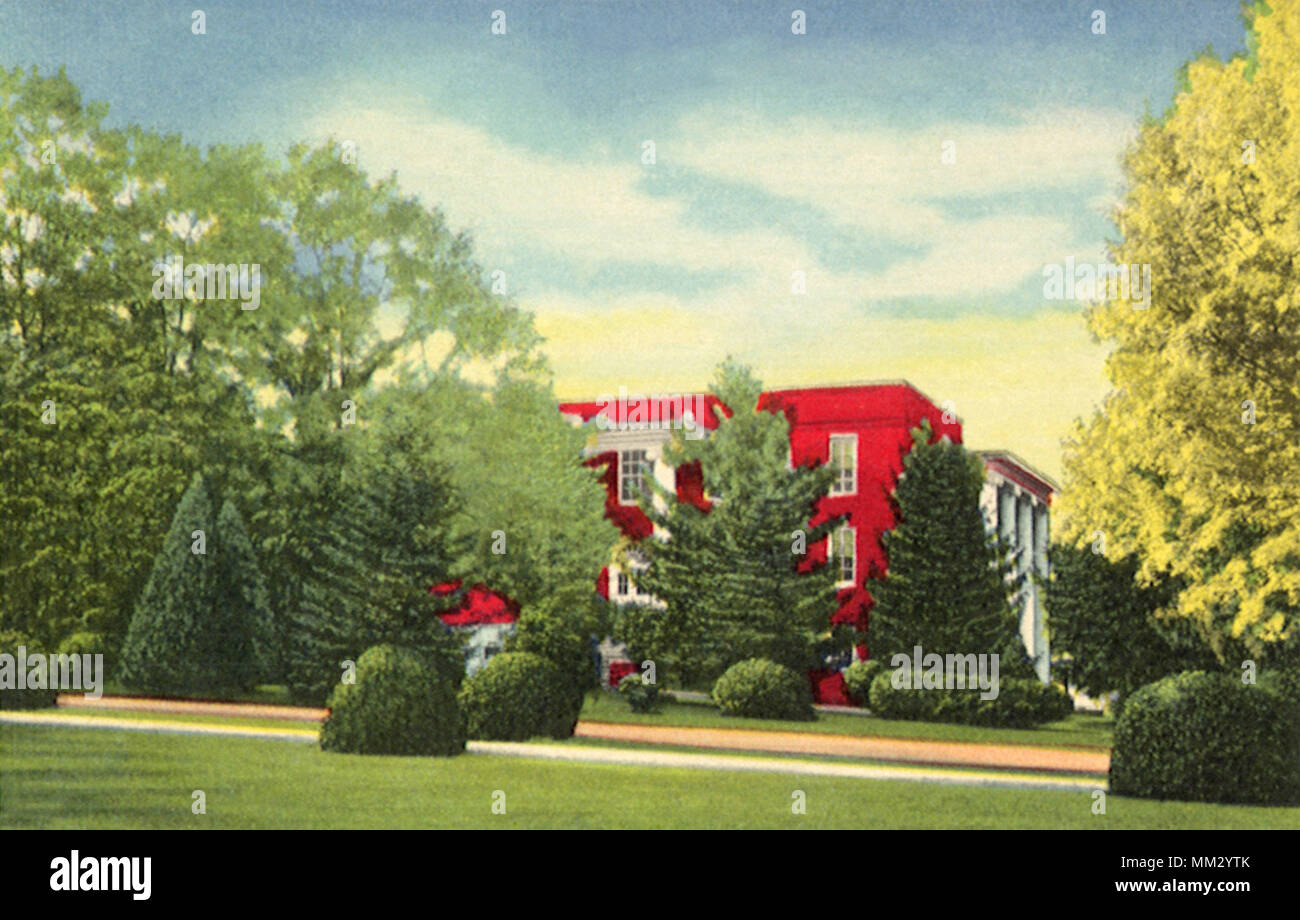 Milligan College. Johnson City. 1940 Stock Photo - Alamy