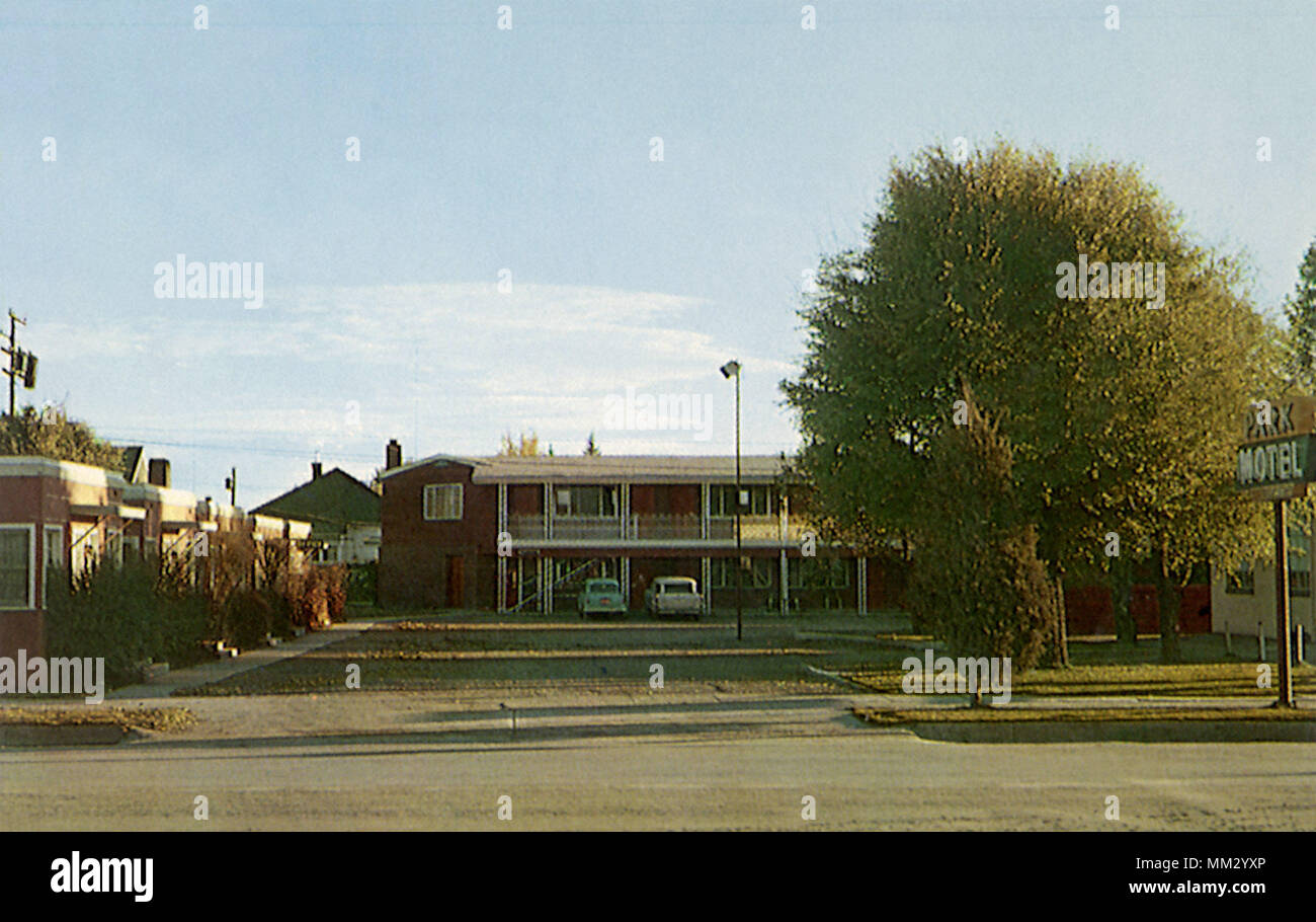 Park Motel. Montpelier. 1967 Stock Photo Alamy