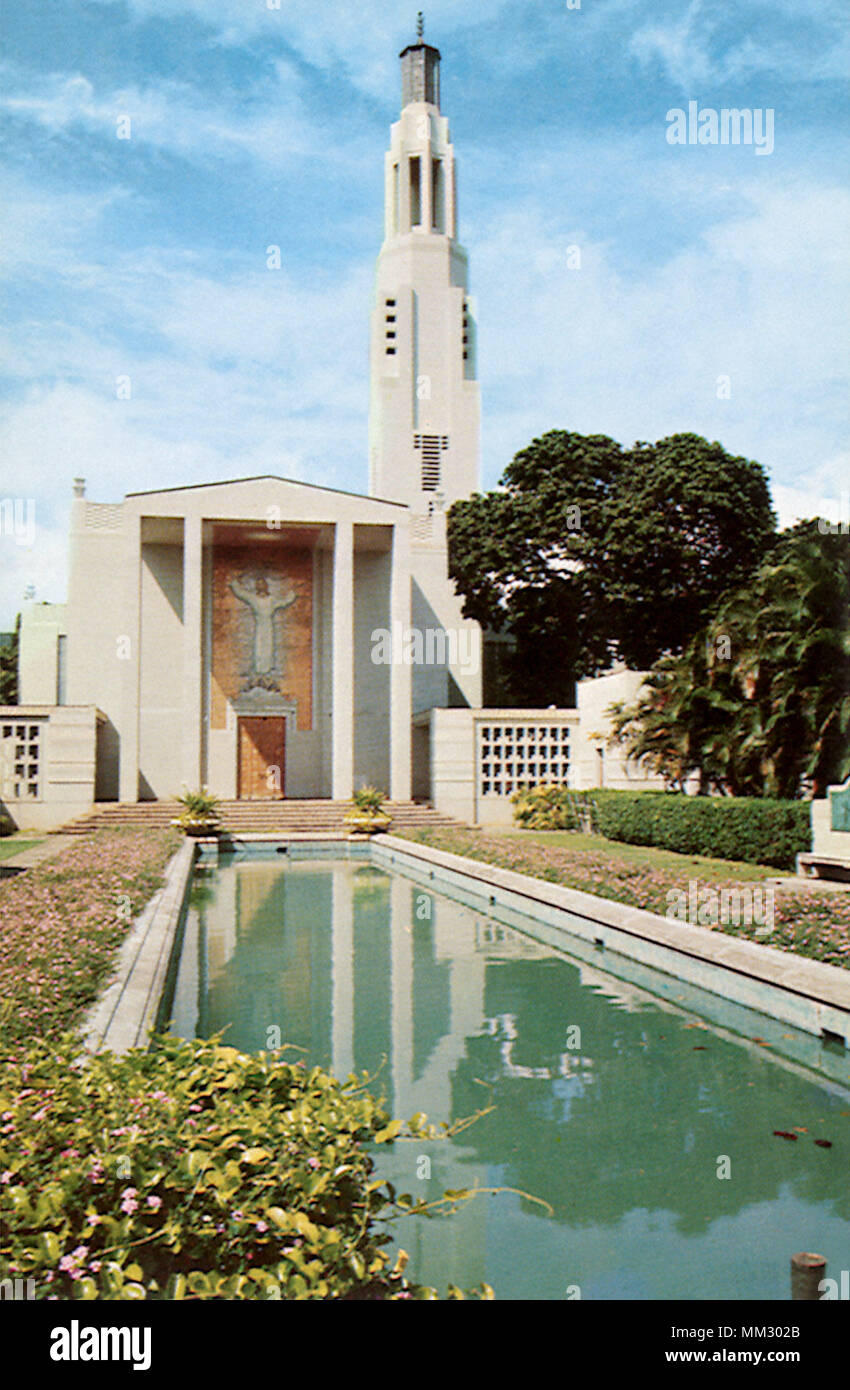 Mormon Tabernacle. Honolulu. 1950 Stock Photo Alamy
