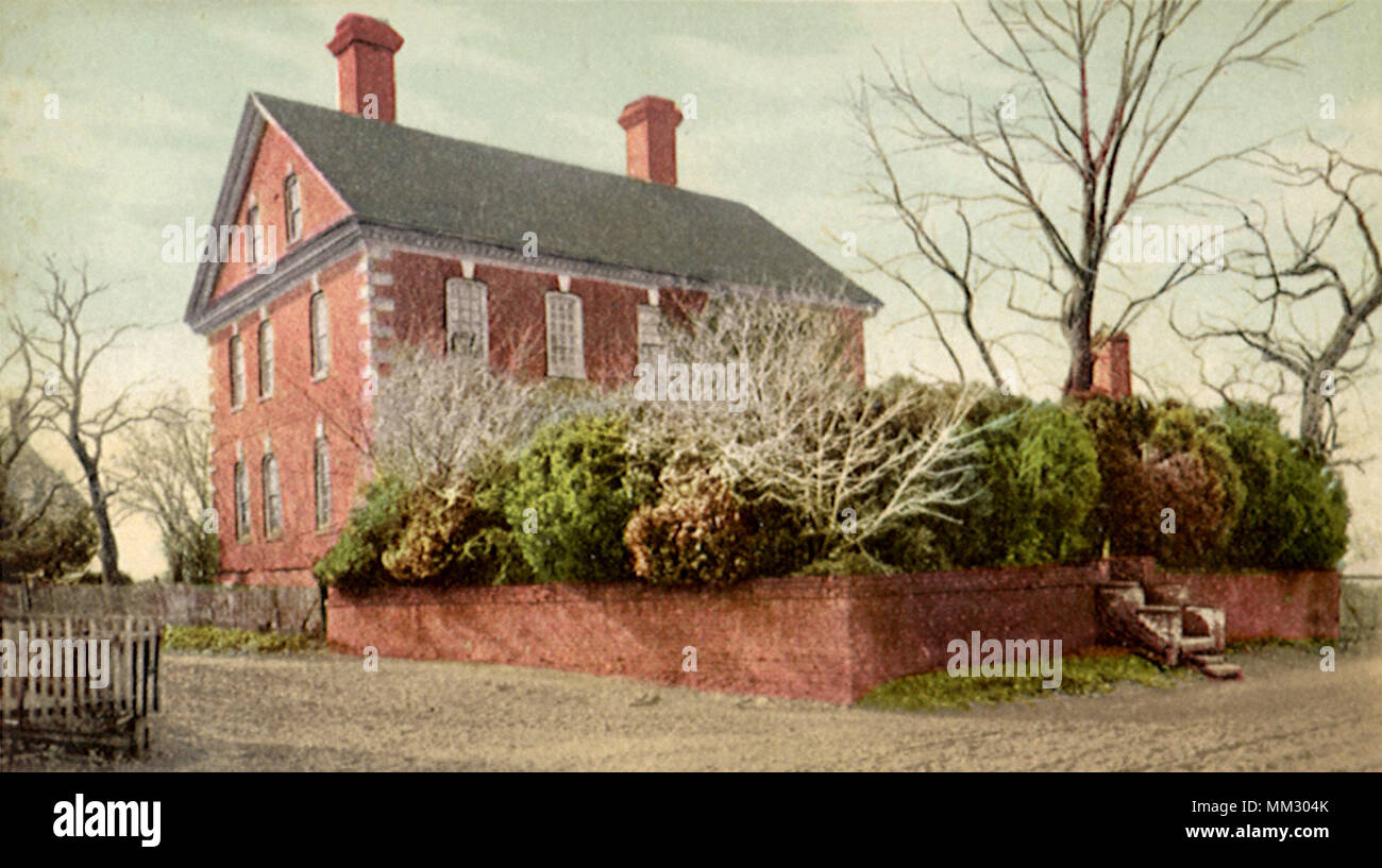 Nelson House. Yorktown. 1903 Stock Photo