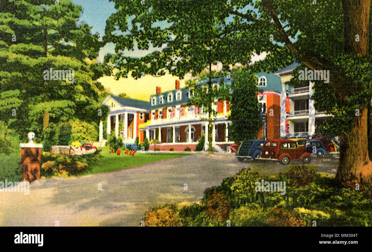 Martha Washington Inn. Abingdon. 1938 Stock Photo