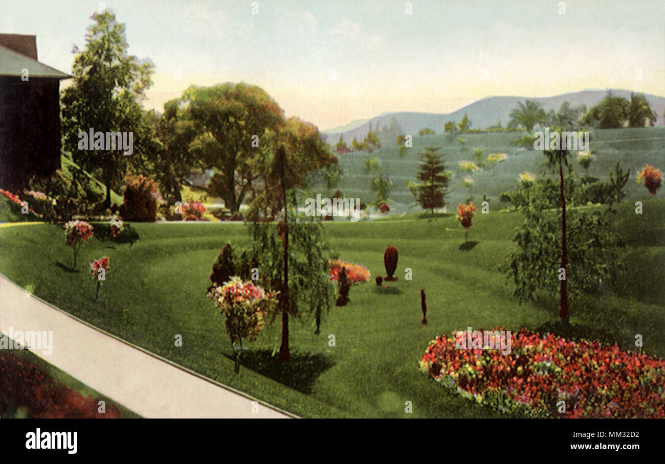 Busch Sunken Gardens. Pasadena. 1910 Stock Photo