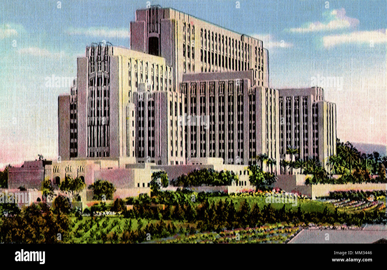 General Hospital. Los Angeles. 1930 Stock Photo - Alamy