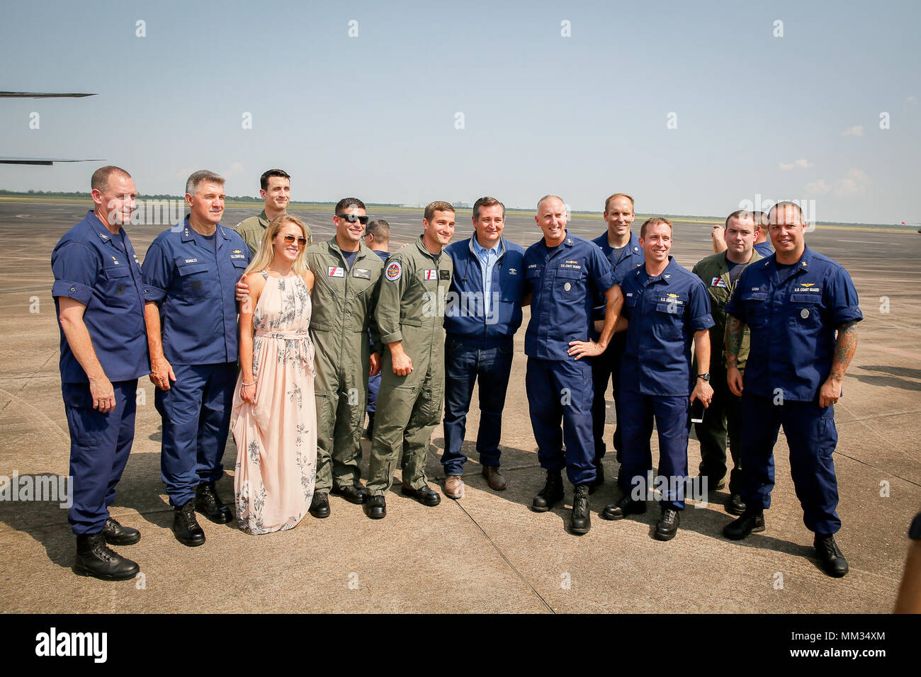 Texas Gov. Greg Abbott and Texas Sen. Ted Cruz took time to thank