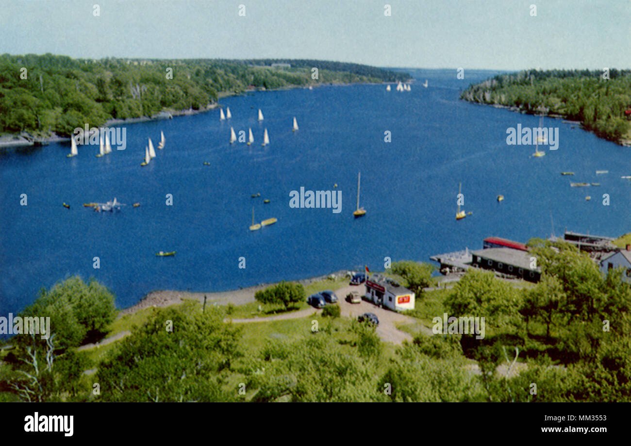 Northwest Arm of Harbor. Halifax. 1955 Stock Photo Alamy