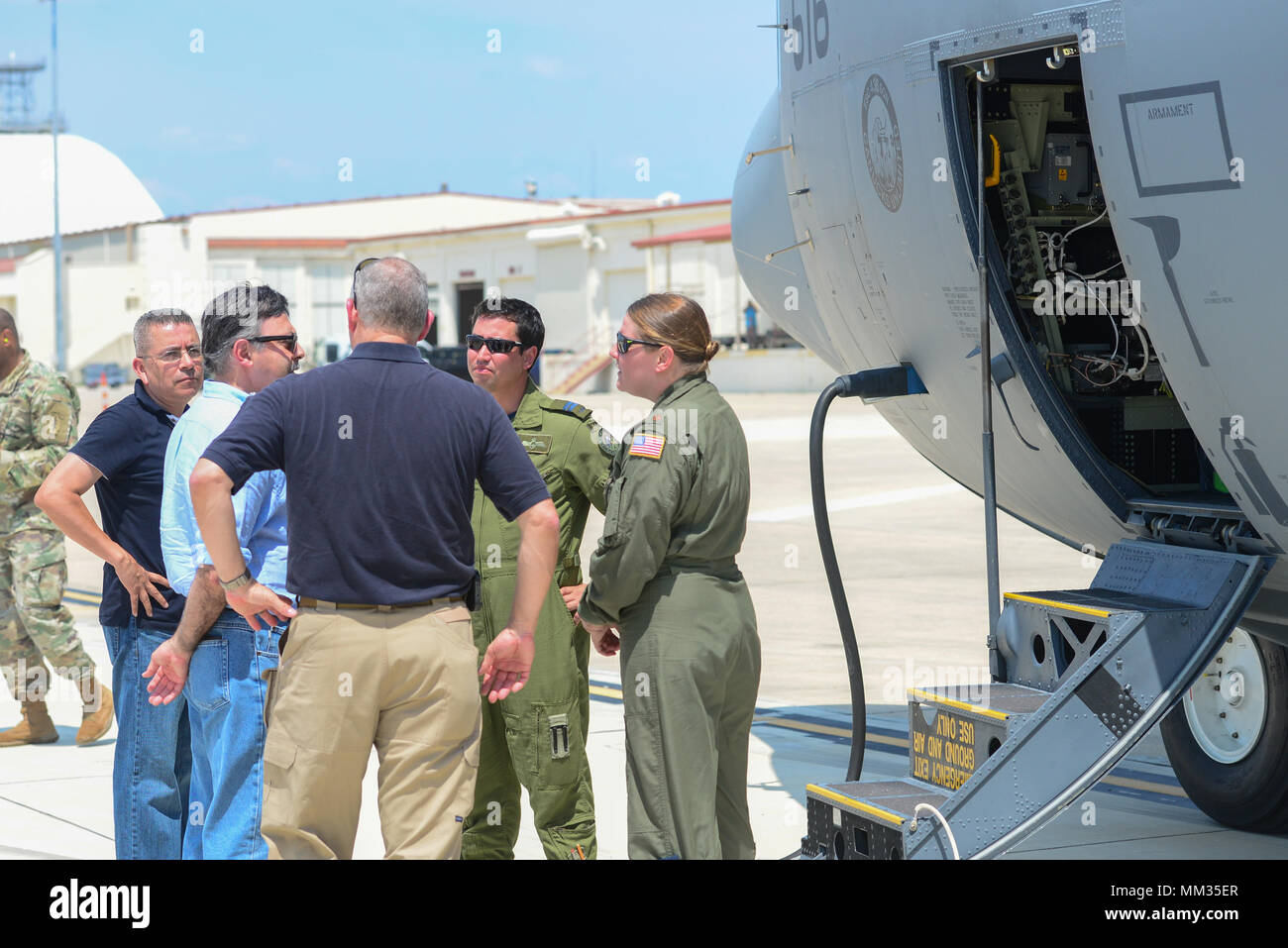 Mr. Vasken Khabayan (second from left), Acting Consul General of Canada in Dallas, greets the