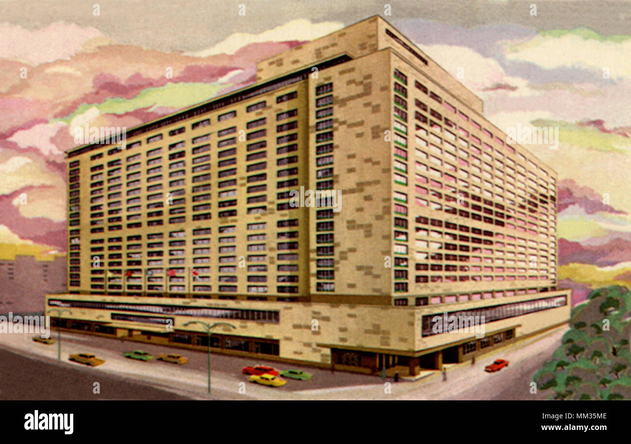 Queen Elizabeth Hotel. Montreal. 1960 Stock Photo