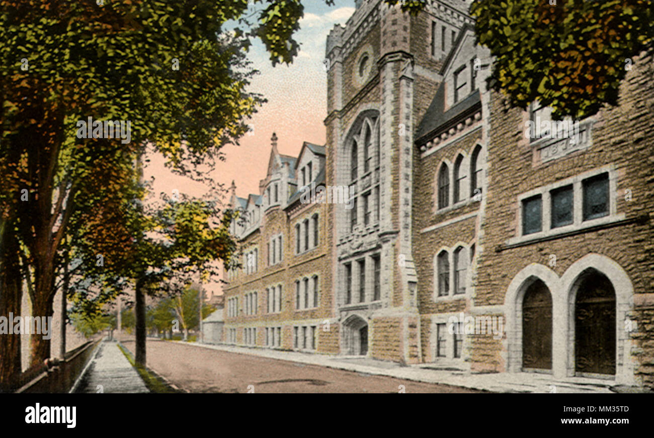 Collegiate Institute. Ottawa. 1920 Stock Photo