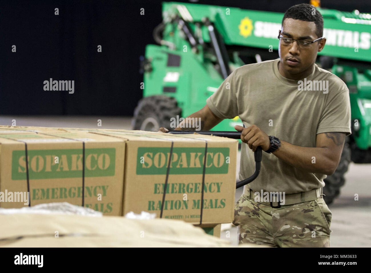 BEAUMONT Texas Spc. Devyn Sherman a mechanic with