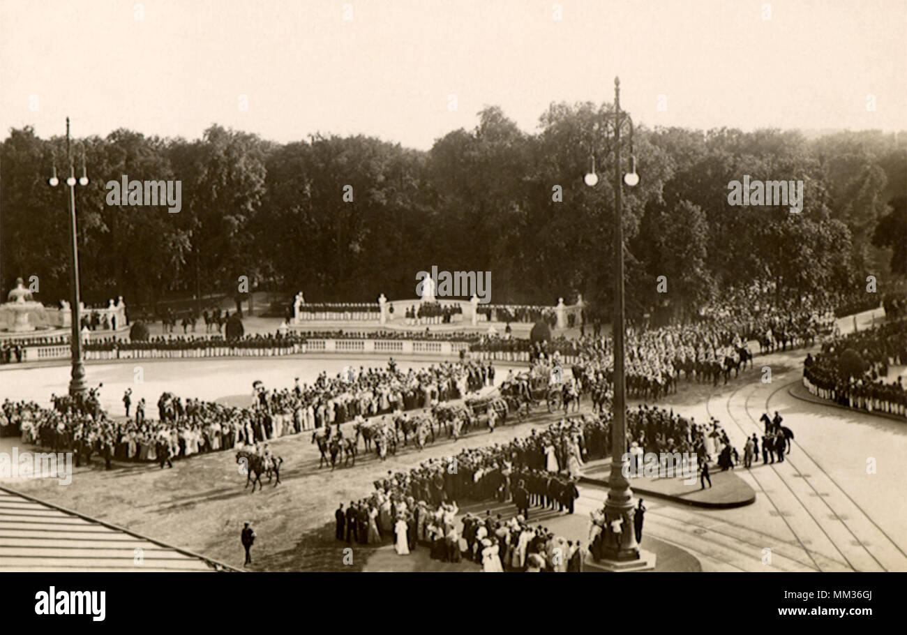 Parade. Brandenburger. 1930 Stock Photo