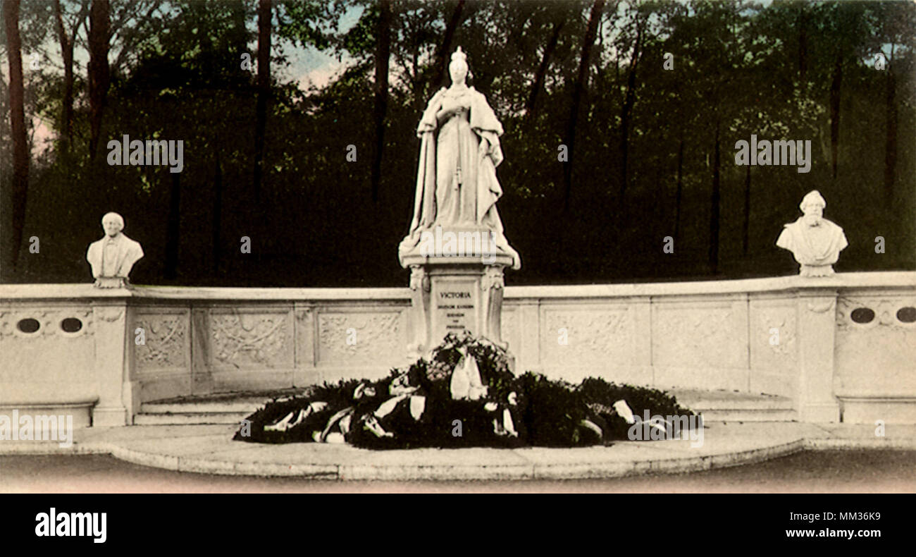 Empress Victoria of Prussia. Berlin. 1903 Stock Photo