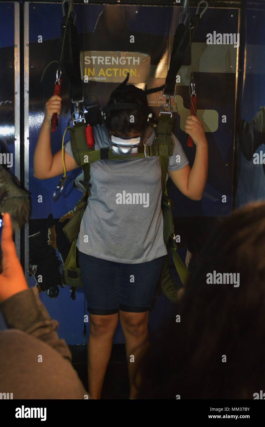 A Student From Moon Valley High School Experiences The Parachute Simulator While Aboard The Interactive Special Operations Semi As2 Tractor Trailer Sept 5 Moon Valley High School Phoenix The Event Was Hosted By A Student From Moon Valley High School Experiences The Parachute Simulator While Aboard The Interactive Special Operations Semi As2 Tractor Trailer Sept 5 Moon Valley High School Phoenix The Event Was Hosted By