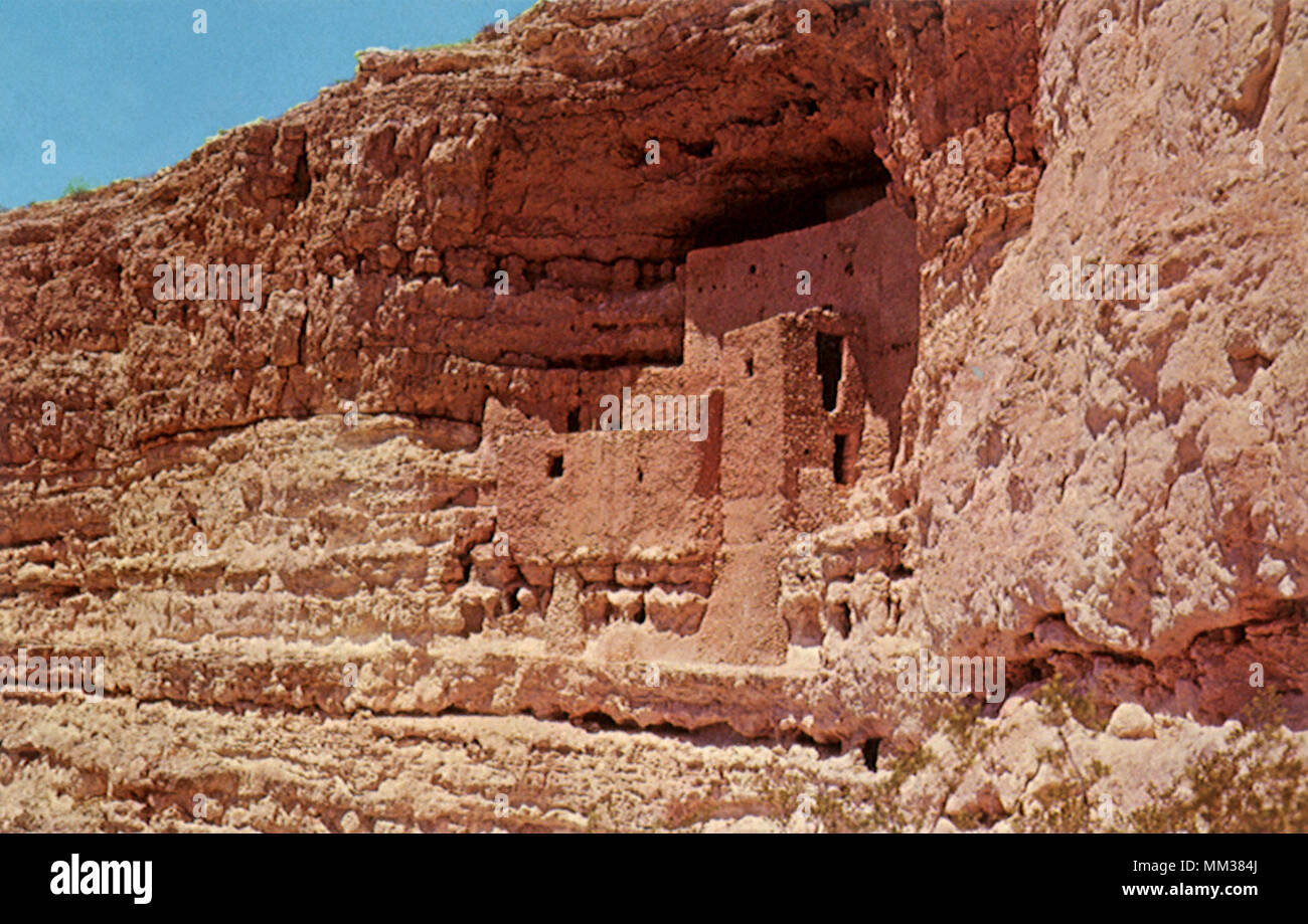 Montezuma Castle. Camp Verde. 1960 Stock Photo Alamy