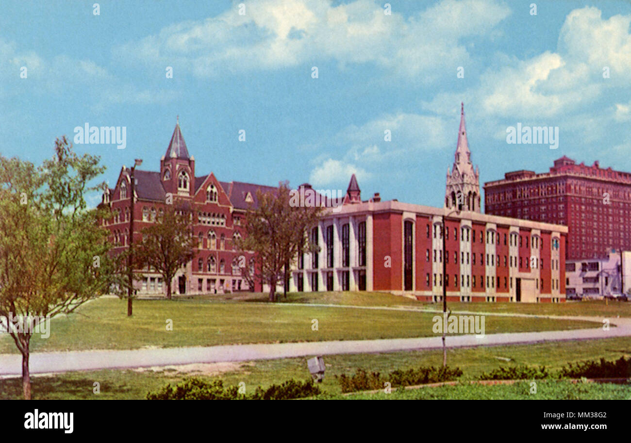 Saint Louis University. Saint Louis. 1974 Stock Photo