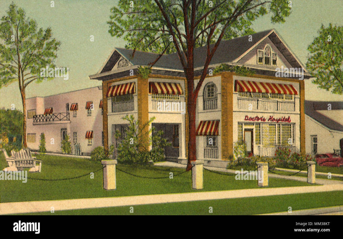 Doctors Hospital. Poplar Bluff. 1940 Stock Photo Alamy