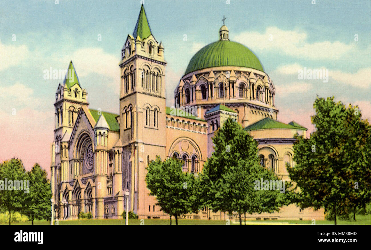 Cathedral. Saint Louis. 1941 Stock Photo