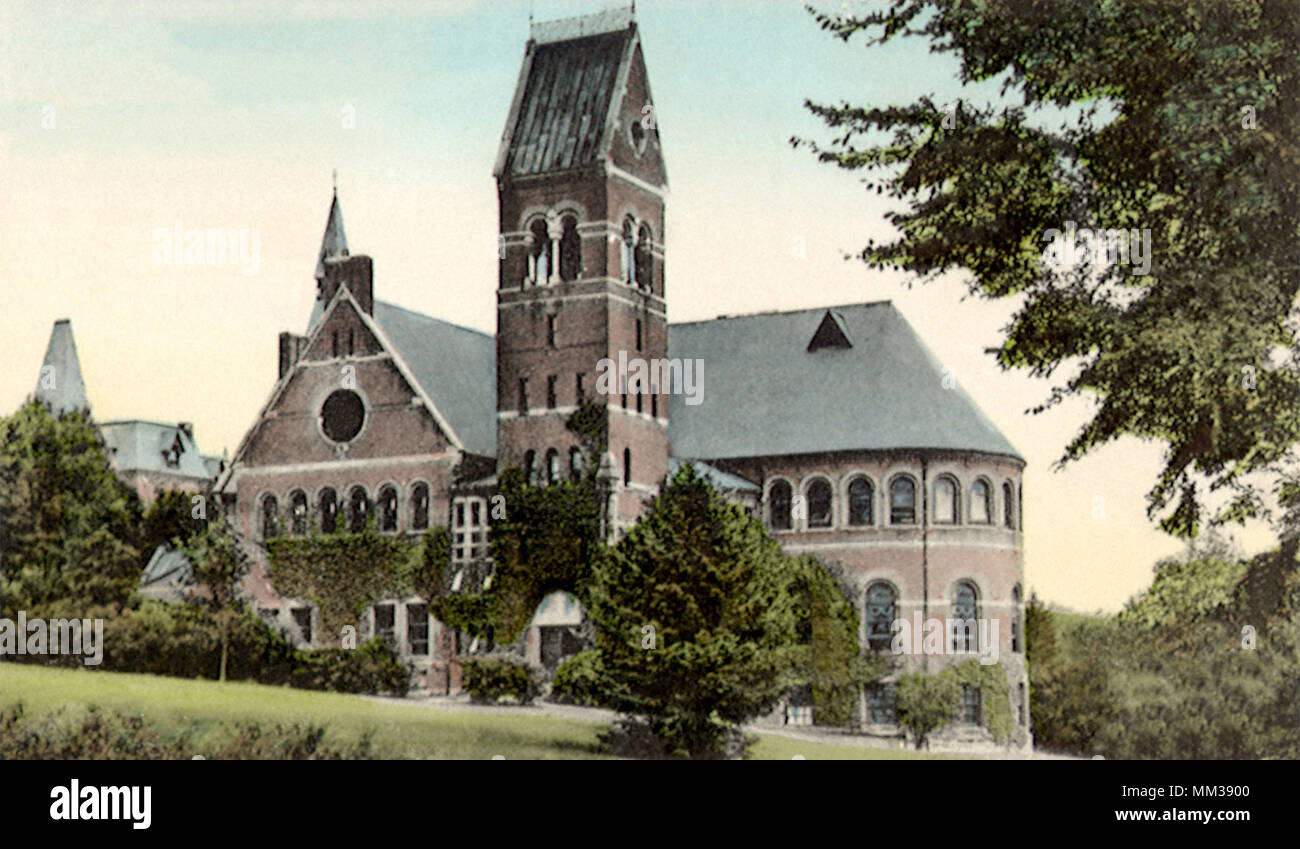 Cornell University Barnes Hall Ithaca 1910 Stock Photo