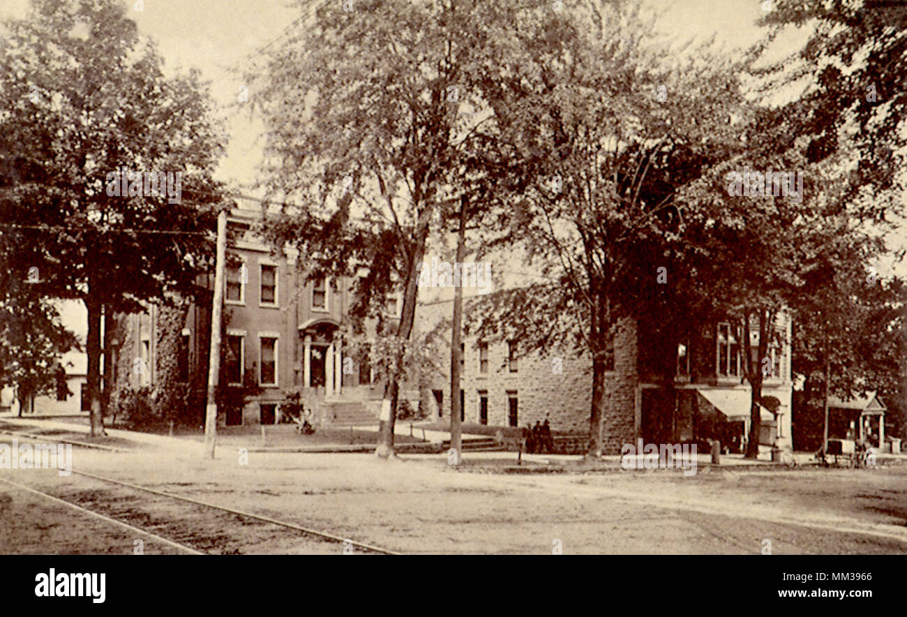 Swan Library Swan Library. Albion. 1910 Stock Photo - Alamy