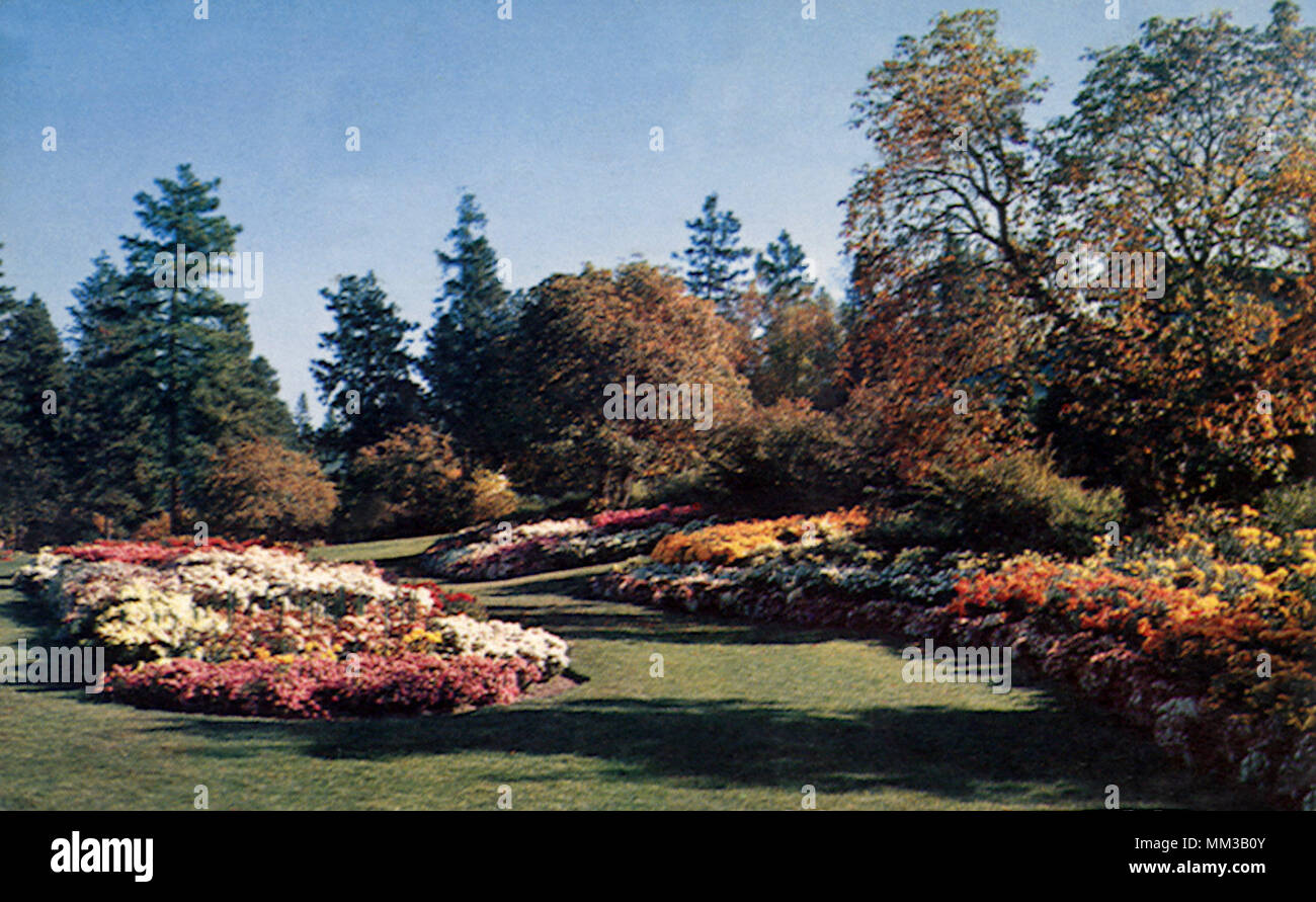 Manito Park. Spokane. 1959 Stock Photo Alamy