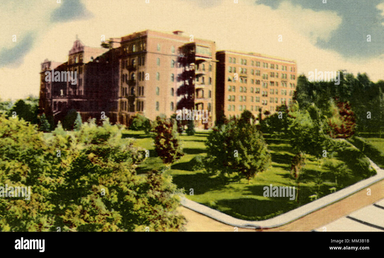 Sacred Heart Hospital. 1945 Stock Photo