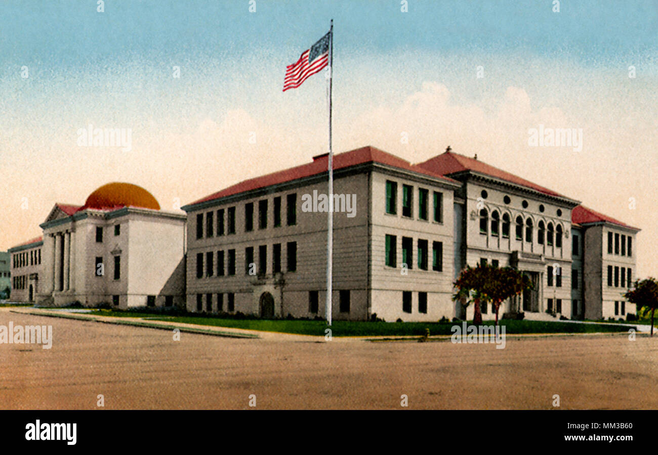 High School. Berkeley. 1910 Stock Photo Alamy