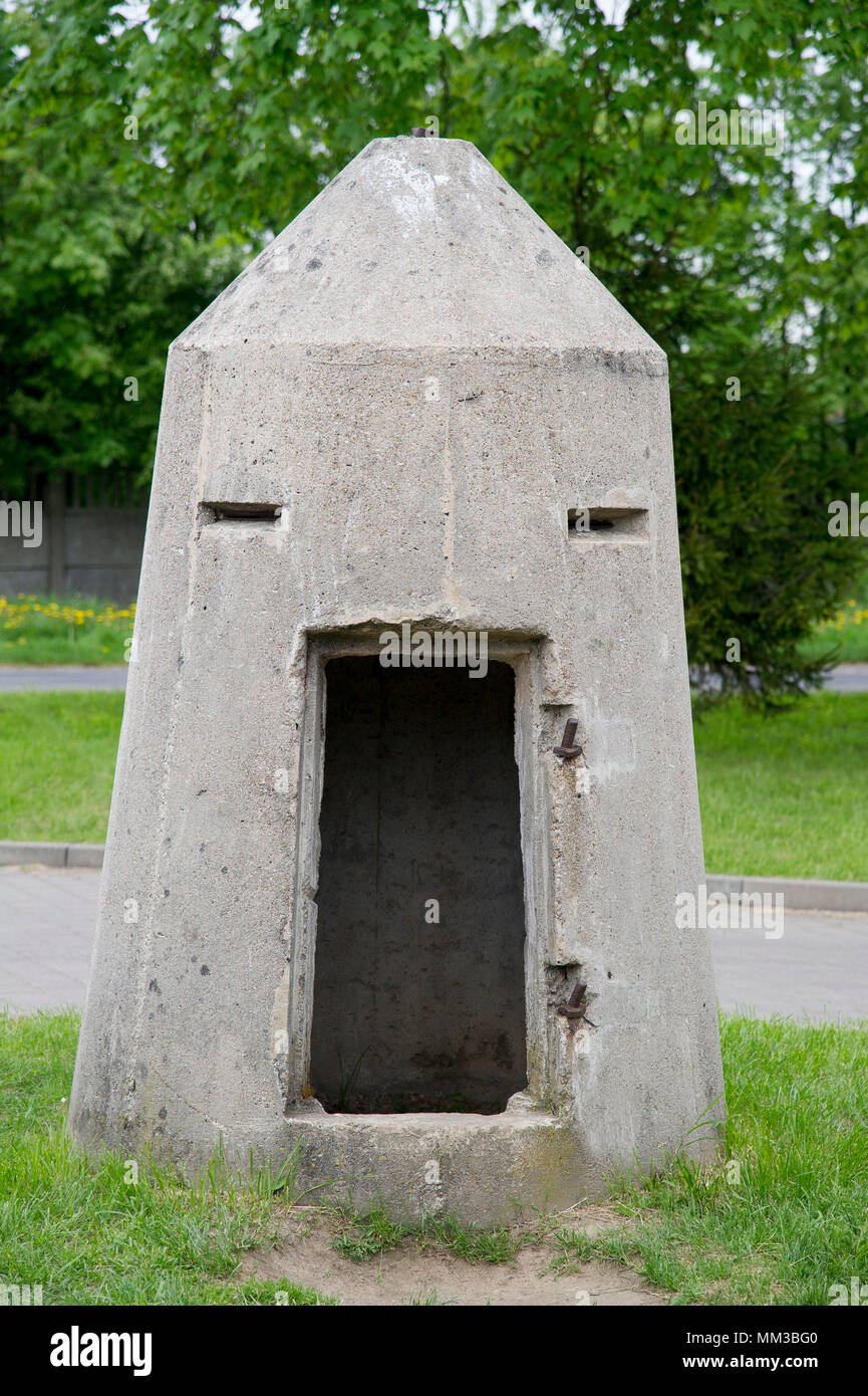 Bunker from Werkgruppe Scharnhorst of Nazi German Festungsfront Oder