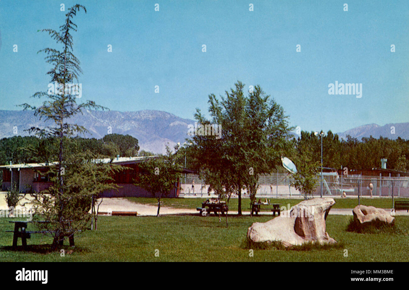City Park. Bishop. 1972 Stock Photo