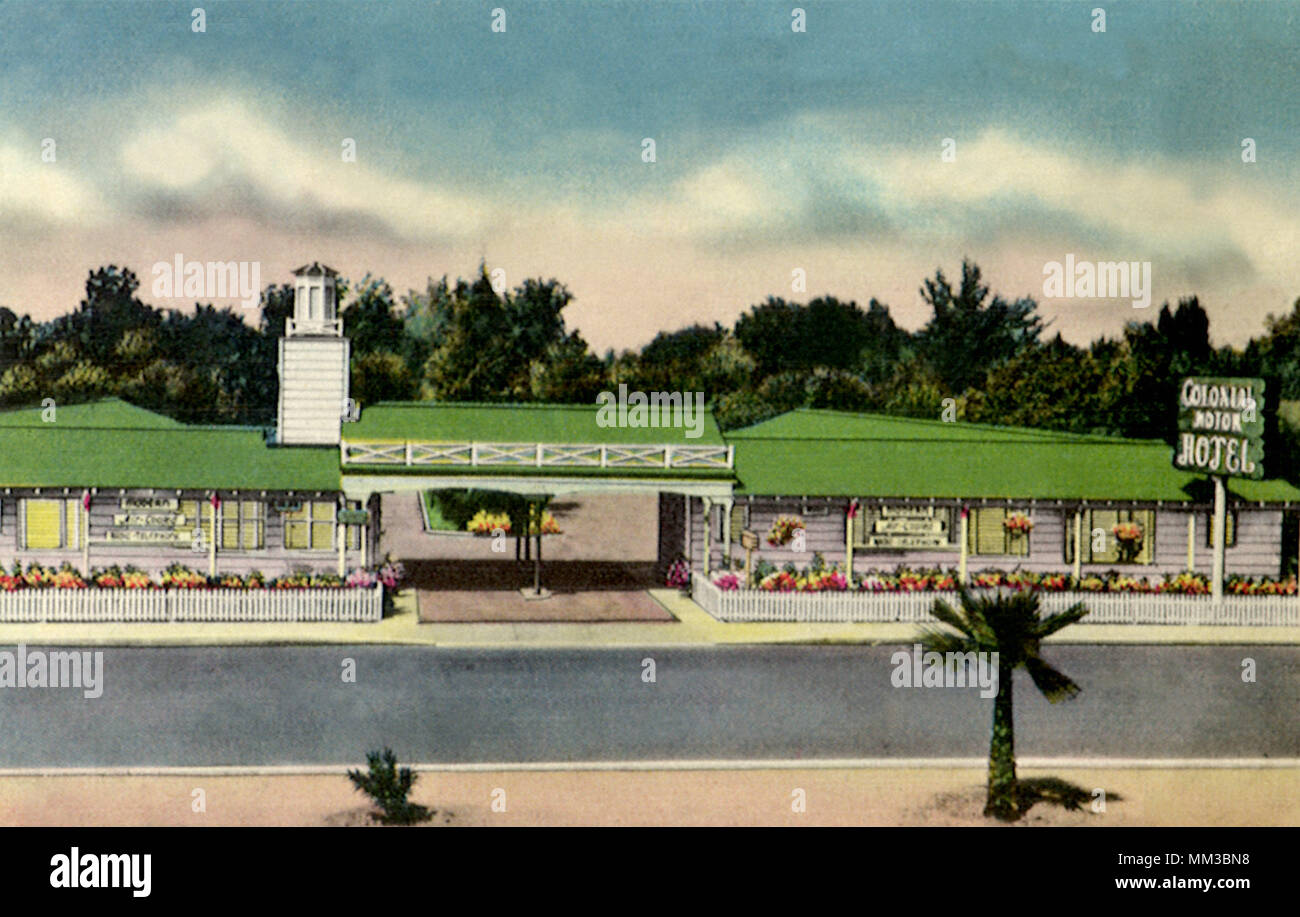 Retro Motor Inns Motor inn hi-res stock photography and images - Alamy