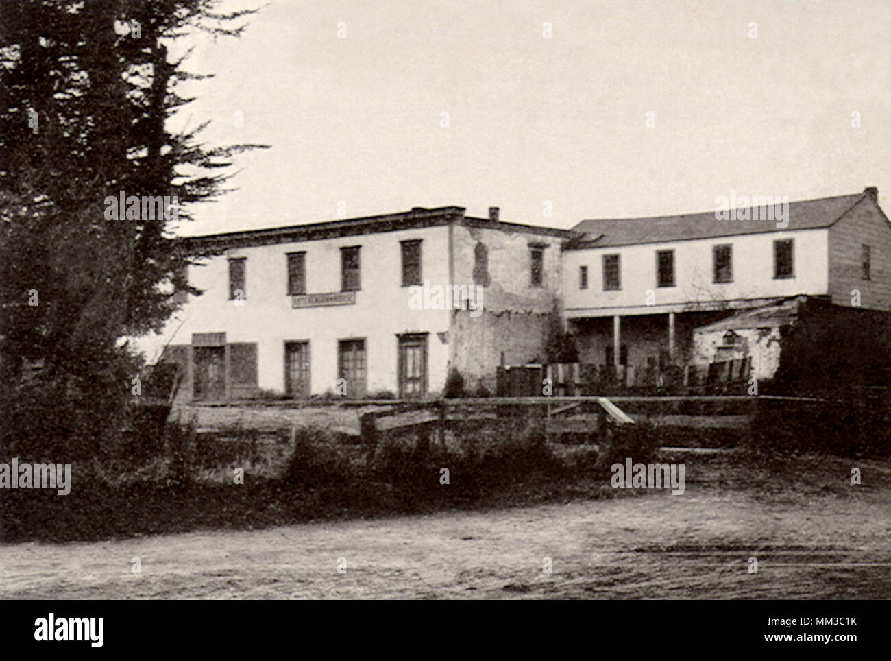 Stevenson House. Monterey. 1935 Stock Photo