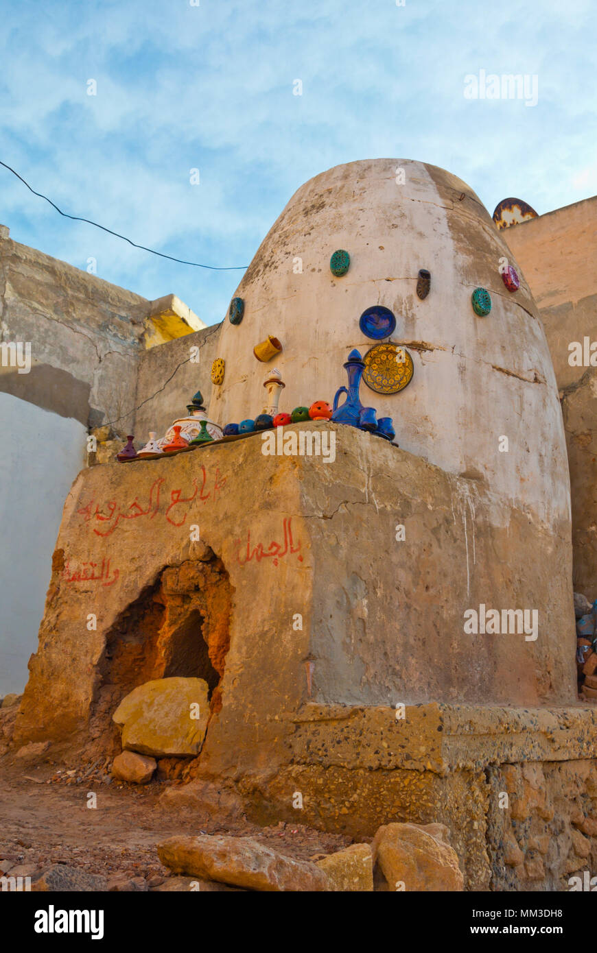 Pottery kiln, Colline des Potiers, Potters hill, Safi, Morocco