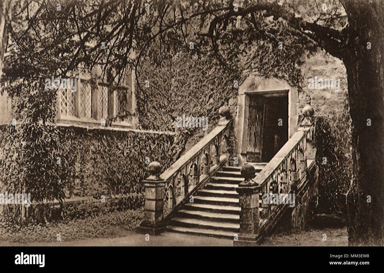 Dorothy Vernons Door. Haddon Hall. 1930 Stock Photo