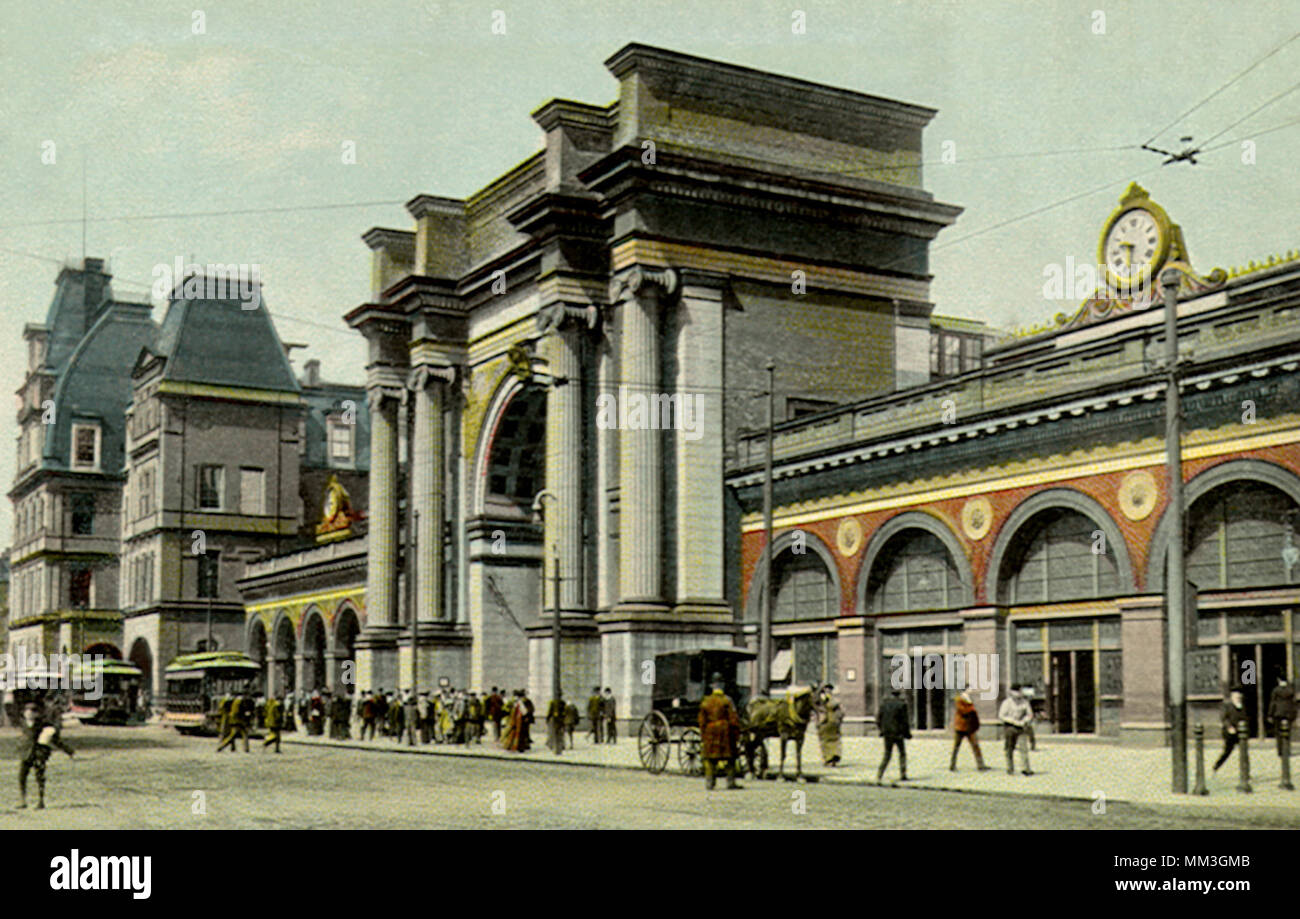 North station boston hi-res stock photography and images - Alamy