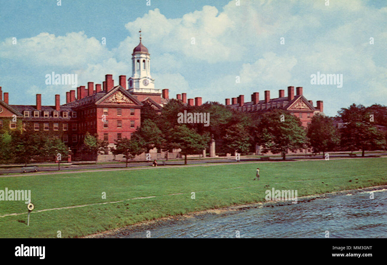 Dunster House at Harvard. Cambridge. 1963 Stock Photo Alamy